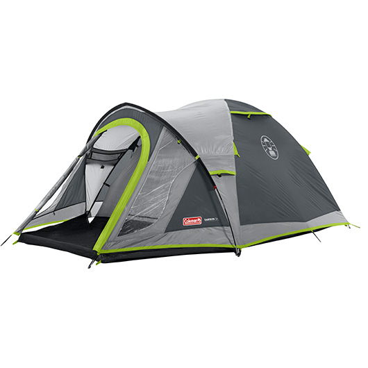 Coleman Zelt Darwin 3 Plus fr 3 Personen grau