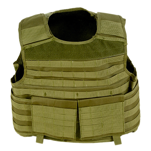 Nuprol PMC Plate Carrier Molle Modularweste oliv Bild 3