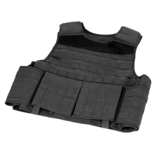 Nuprol PMC Plate Carrier Molle Modularweste schwarz Bild 4