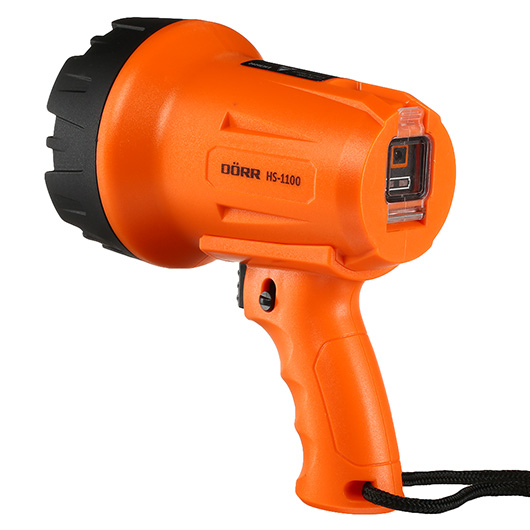 Drr LED Handscheinwerfer HS-1100 orange 1100 Lumen inkl. Akku und USB-Ladekabel Bild 3