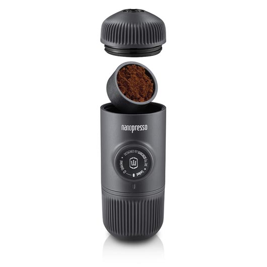 Wacaco Nanopresso Mini Espressomaschine grau Bild 1