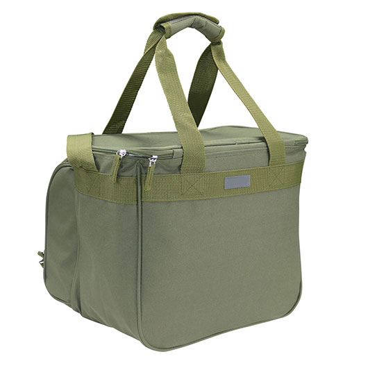 Commando Industries Khltasche Cooler Bag 20 Liter mit Picknick-Set oliv Bild 1