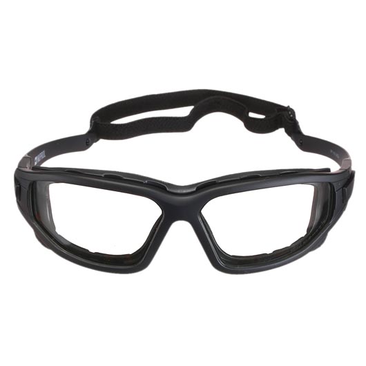 Nuprol Defence Pro Protection Airsoft Schutzbrille schwarz / klar Bild 2