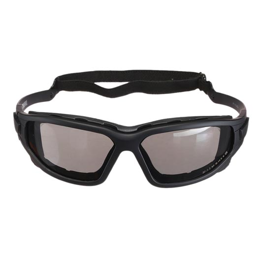 Nuprol Defence Pro Protection Airsoft Schutzbrille schwarz / rauch Bild 2