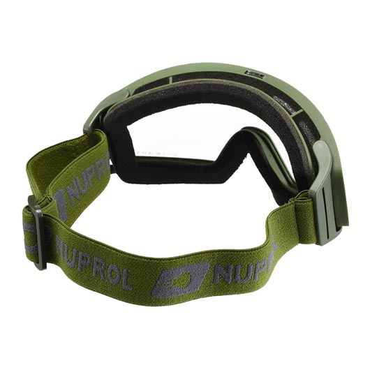 Nuprol Battle Visor Eye Protection Airsoft Helmbrille / Schutzbrille oliv Bild 2