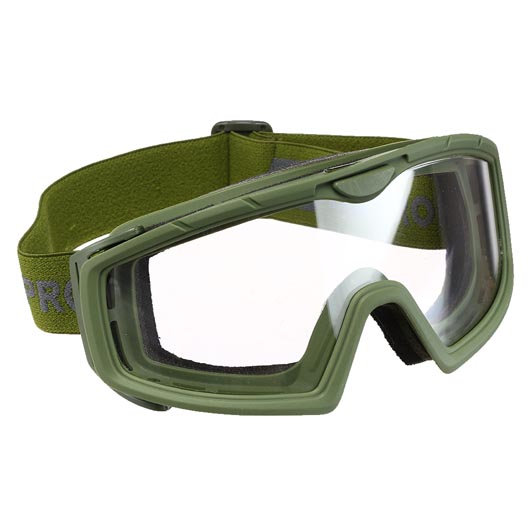 Nuprol Battle Visor Eye Protection Airsoft Helmbrille / Schutzbrille oliv Bild 3