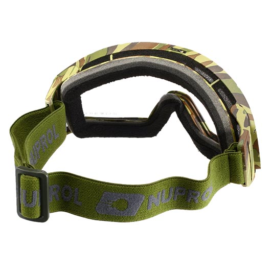 Nuprol Battle Visor Eye Protection Airsoft Helmbrille / Schutzbrille camo Bild 1