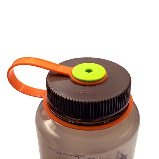 Nalgene Weithals-Trinkflasche WH Silo 1 Liter BPA-frei woodsman Bild 2