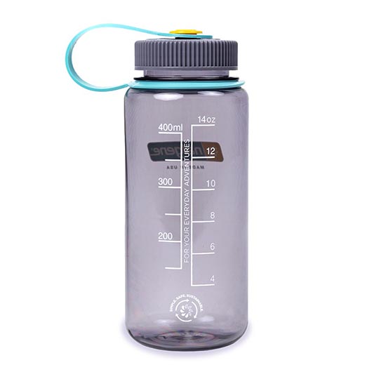 Nalgene Weithals-Trinkflasche WH Silo 0,5 Liter BPA-frei aubergine Bild 1