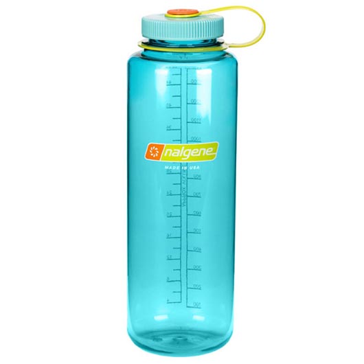 Nalgene Weithals-Trinkflasche WH Silo 1,5 Liter BPA-frei cerulean