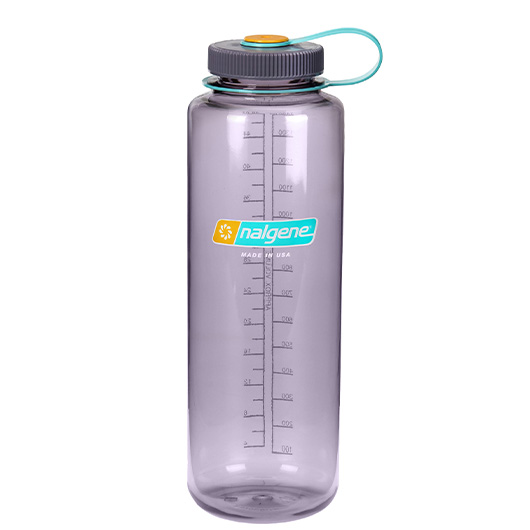 Nalgene Weithals-Trinkflasche WH Silo 1,5 Liter BPA-frei aubergine