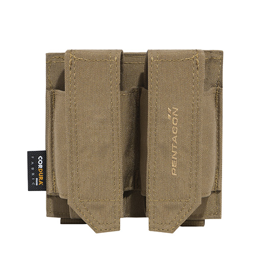 Pentagon Pistolenmagazintasche Double FB Pouch coyote fr 2 Magazine