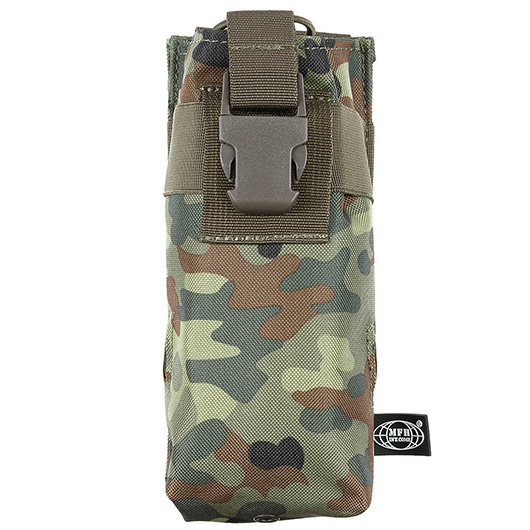 Funkgertetasche Molle 9 x 5 x 20 cm flecktarn