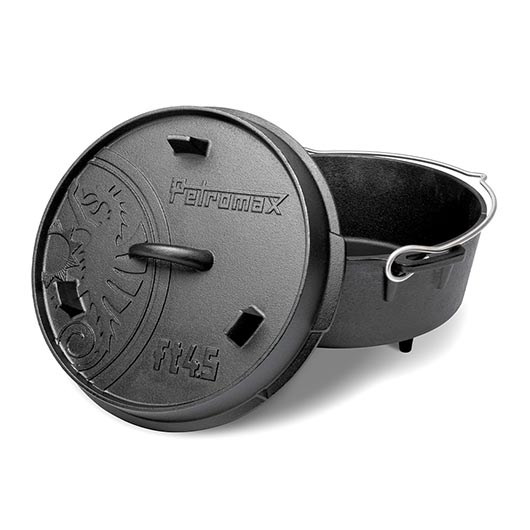 Petromax Dutch Oven Feuertopf FT4.5 mit Fe Gusseisen Bild 1