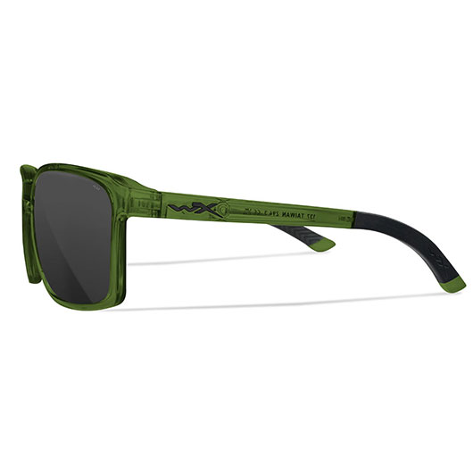 Wiley X Sonnenbrille Alfa transparent grn Glser grau Bild 2