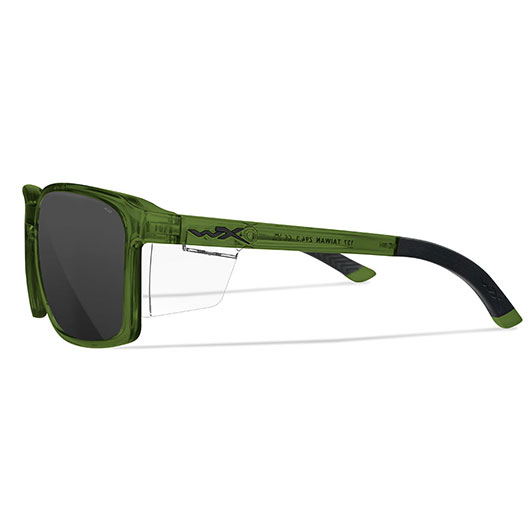 Wiley X Sonnenbrille Alfa transparent grn Glser grau Bild 5