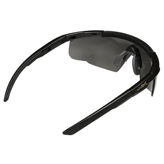 Wiley X Sonnenbrille Saber Advanced grau mattschwarz inkl. Wechselglas klar Bild 3