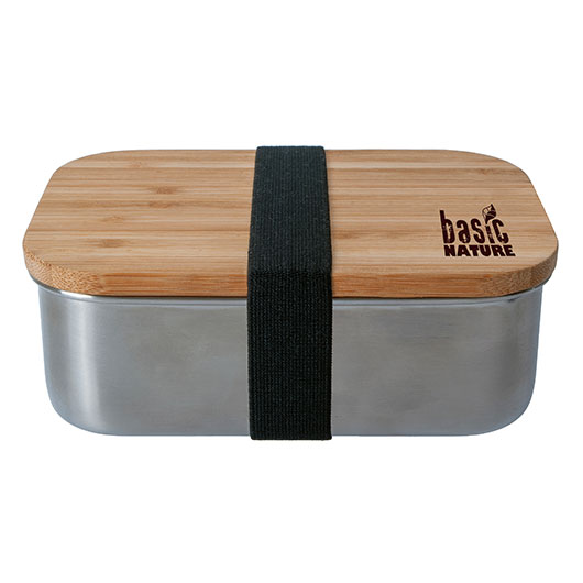 Basic Nature Lunchbox Bamboo 0,8 Liter Bild 1