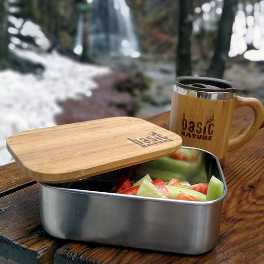 Origin Outdoors Lunchbox Bamboo 0,8 Liter Bild 4