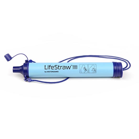 LifeStraw Wasserfilter Personal blau fr Outdoor, Reisen, Notfallvorsorge