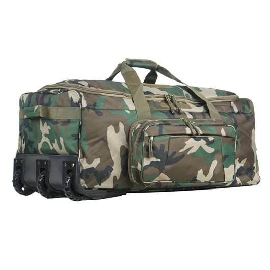 101 INC Trolley- Kommandotasche 136 Liter woodland