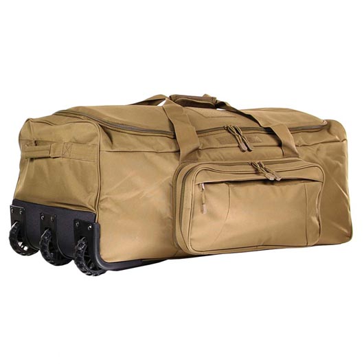 101INC. Tragetasche Commando Trolley 136 Liter coyote