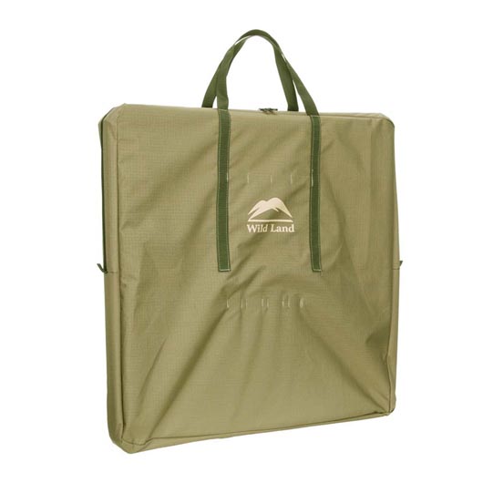 101 INC Campingtisch Wild Land 67,5 x 67,5 x 66,5 cm oliv inkl. Tragetasche Bild 2