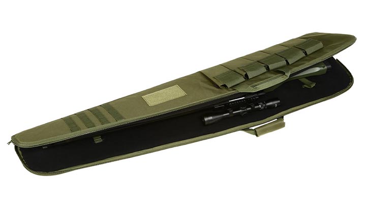Mil-Tec Gewehrfutteral Rifle Case 140 cm mit Tragegurt oliv Bild 5