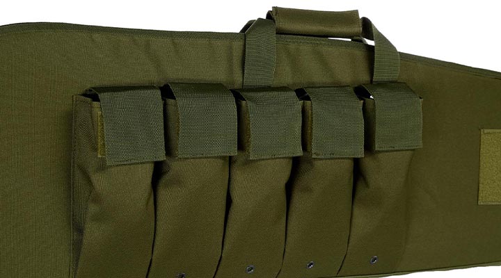 Mil-Tec Gewehrfutteral Rifle Case 140 cm mit Tragegurt oliv Bild 6