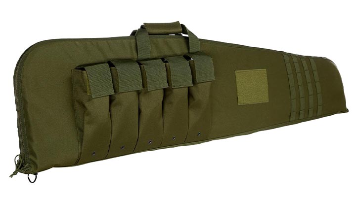 Mil-Tec Gewehrfutteral Rifle Case 140 cm mit Tragegurt oliv Bild 8