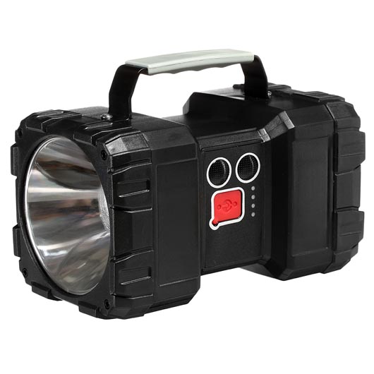 LED Handscheinwerfer W844 1200 Lumen mit Powerbank schwarz inkl. Akku und USB-Ladekabel Bild 5
