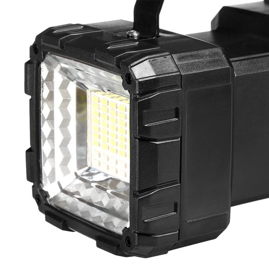 LED Handscheinwerfer W844 1200 Lumen mit Powerbank schwarz inkl. Akku und USB-Ladekabel Bild 7