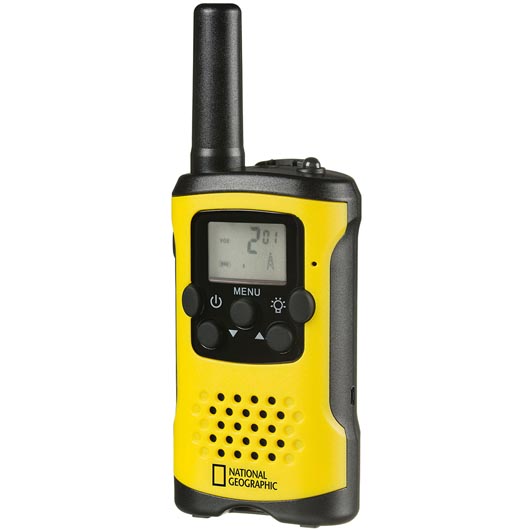 National Geographic Funkgerte Walkie Talkies 2er Set gelb Bild 1