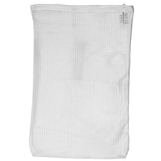 Brit. Wschesack, Netz  wei 85 x 55 cm neuwertig