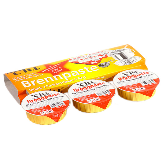 Sicherheits Brennpaste 3 x 80g Bild 1