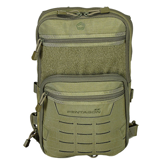 Pentagon Rucksack/Tasche Quick Bag 5-17 Liter oliv Bild 1