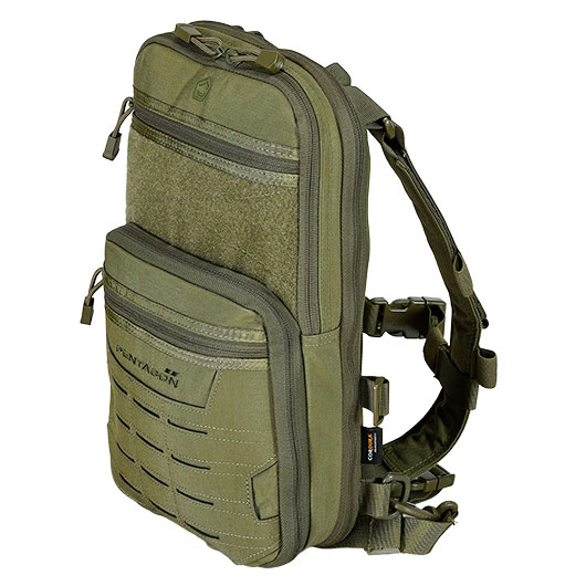 Pentagon Rucksack/Tasche Quick Bag 5-17 Liter oliv Bild 2