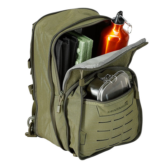 Pentagon Rucksack/Tasche Quick Bag 5-17 Liter oliv Bild 9