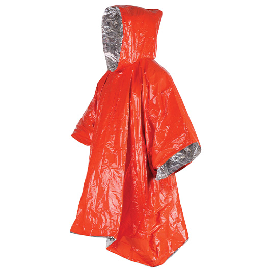 Tac Maven Notfall-Regenponcho Zero Hour orange