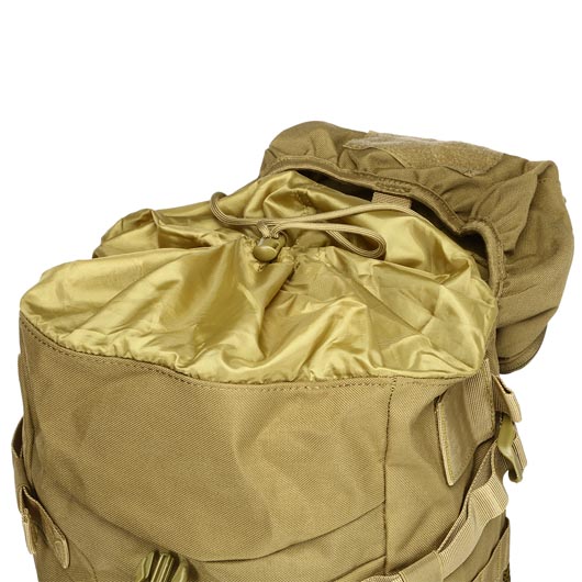 Rucksack Outdoor 45 Liter tan Bild 6