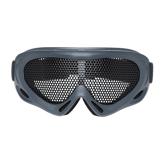 Nuprol Brille Pro Mesh Eye Protection Airsoft Gitterbrille grau Bild 1