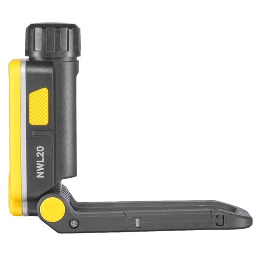 Nitecore NWL20 LED-Arbeitsleuchte 600 Lumen inkl. Akku und USB-C Ladekabel gelb/schwarz Bild 3