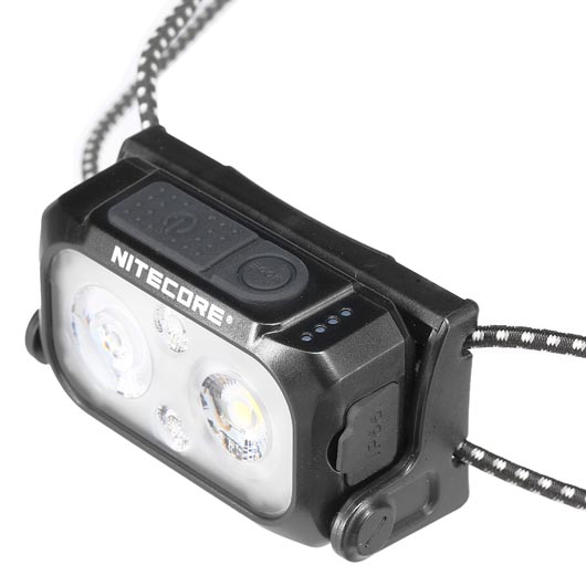 Nitecore LED-Stirnlampe NU25UL 400 Lumen schwarz ultraleicht Bild 6