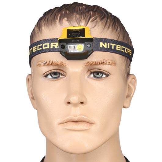 Nitecore LED Clipleuchte NU11 150 Lumen schwarz inkl. Kopfband Bild 1