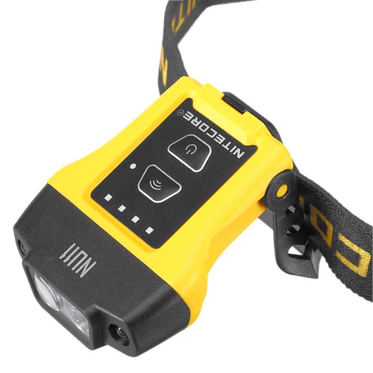 Nitecore LED Clipleuchte NU11 150 Lumen schwarz inkl. Kopfband Bild 6