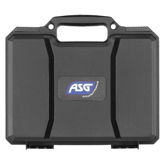 ASG Polymer Pistol Case Pistolenkoffer 31 x 27 x 7,5 cm PnP-Schaumstoff schwarz Bild 2