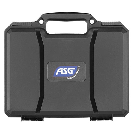 ASG Polymer Pistol Case Pistolenkoffer 31 x 27 x 7,5 cm Waben-Schaumstoff schwarz Bild 2