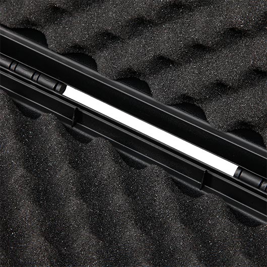 ASG Polymer Pistol Case Pistolenkoffer 31 x 27 x 7,5 cm Waben-Schaumstoff schwarz Bild 7