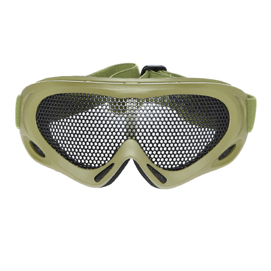 Nuprol Brille Pro Mesh Eye Protection Airsoft Gitterbrille oliv Bild 1