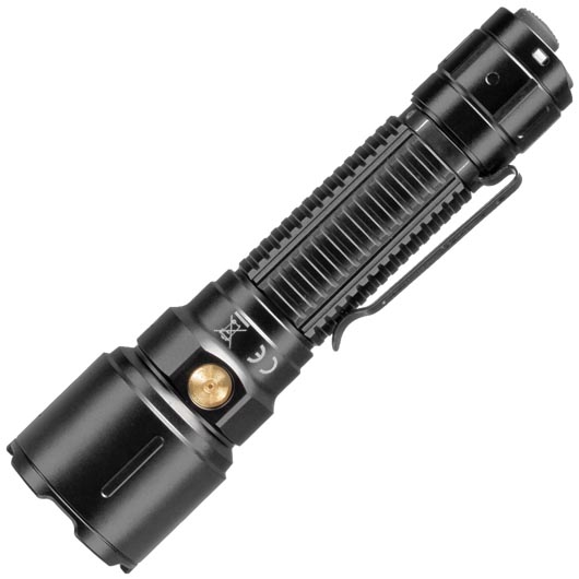 Fenix LED Taschenlampe WF26R 3000 Lumen schwarz inkl. Akku, Ladeschale, USB-Ladekabel, Grtelclip und Handschlaufe Bild 1